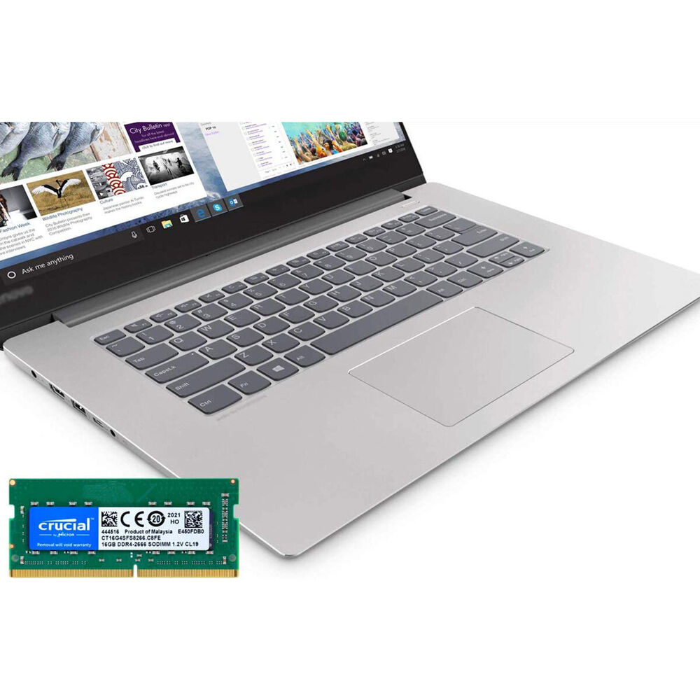 Crucial DDR4 16GB 2666MHz Notebook Memory Upgrade