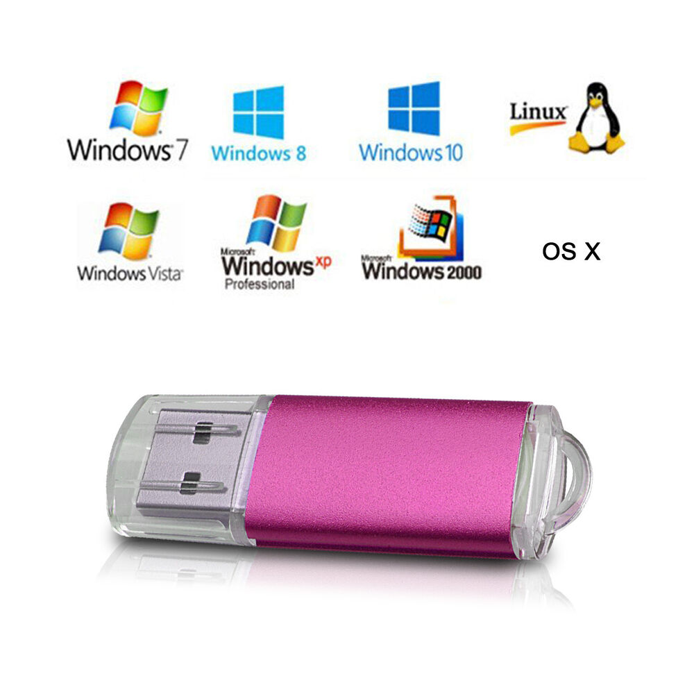 High-Capacity USB 2.0 Flash Drives - 2GB to 64GB Options