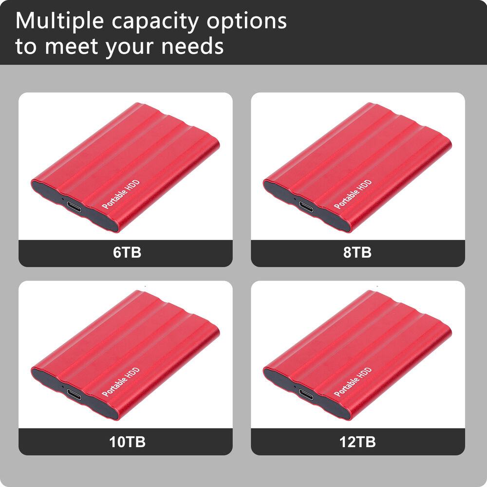 High-Capacity USB External Hard Drive - Easy Storage Solution