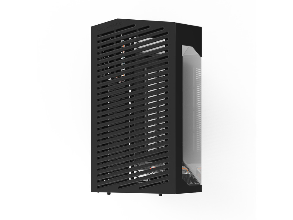 darkFlash DY470 Black Steel ATX Mid-Tower Gaming Case with Tempered Glass