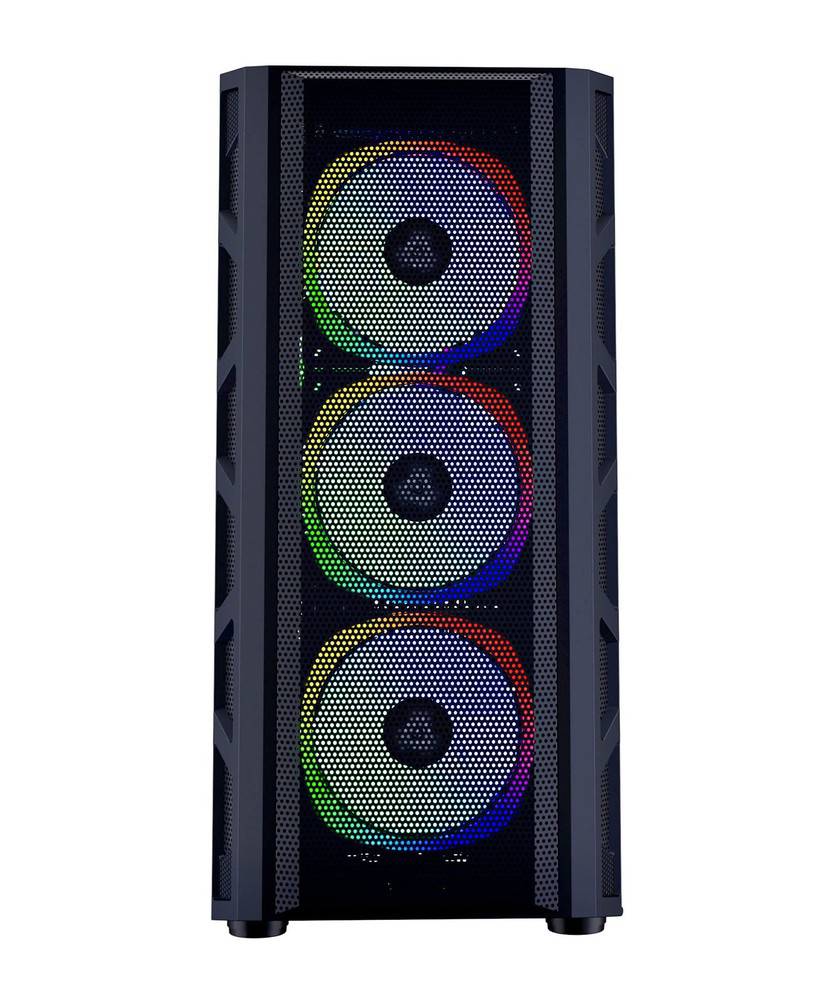 Guardian Mesh Mid Tower Gaming Case with Tempered Glass