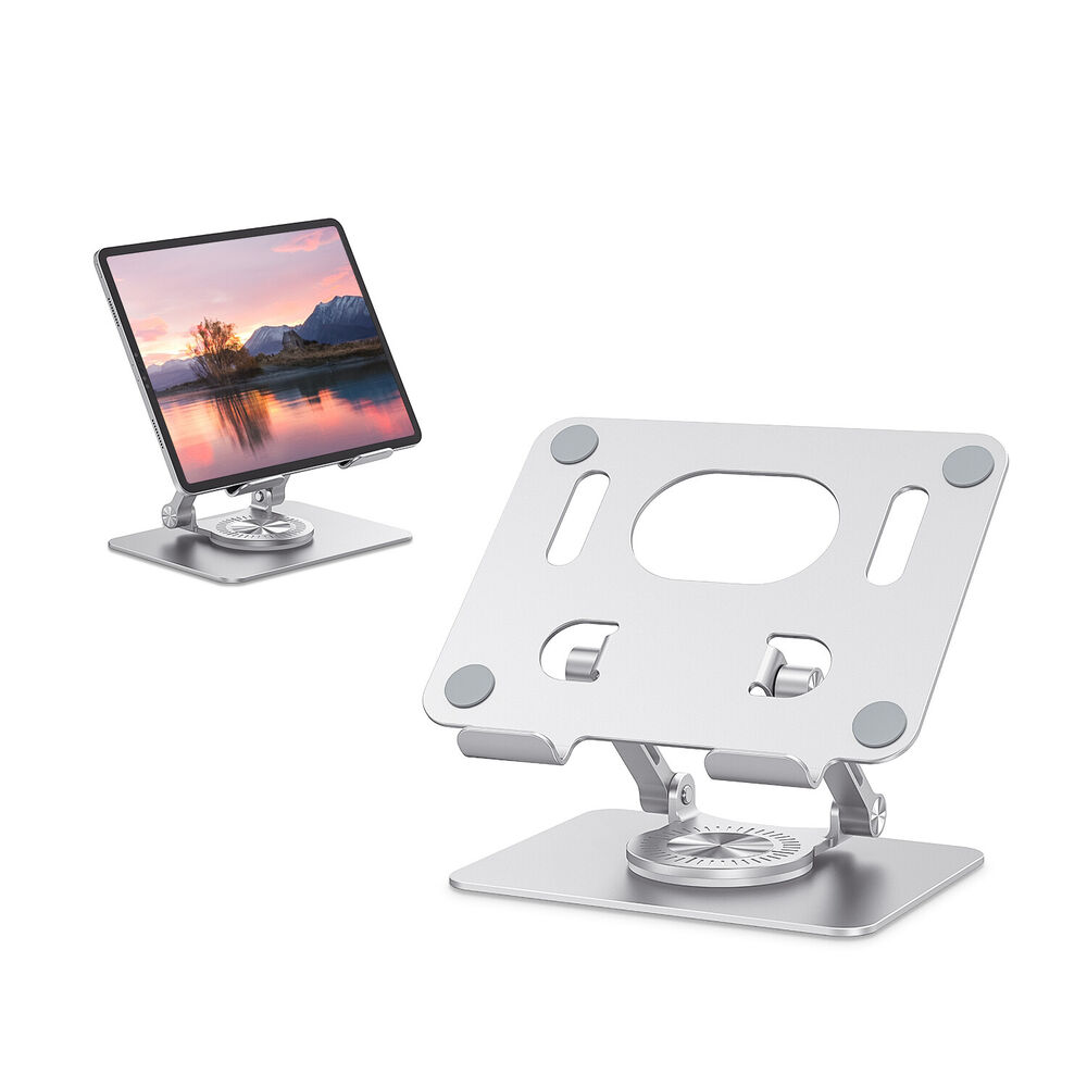 360° Swivel Tablet Stand Holder - Adjustable and Versatile for iPhones and iPads