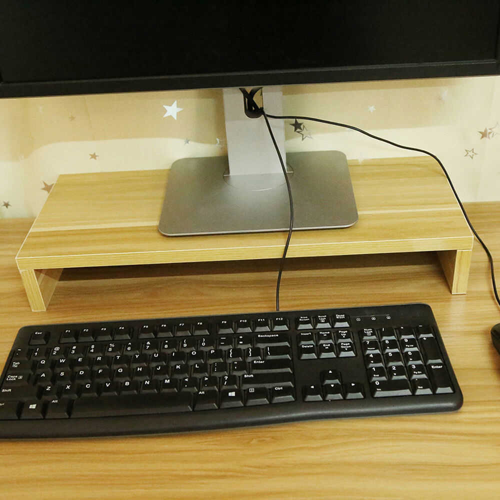 Elevate Your Workspace with Our Wooden Monitor Stand