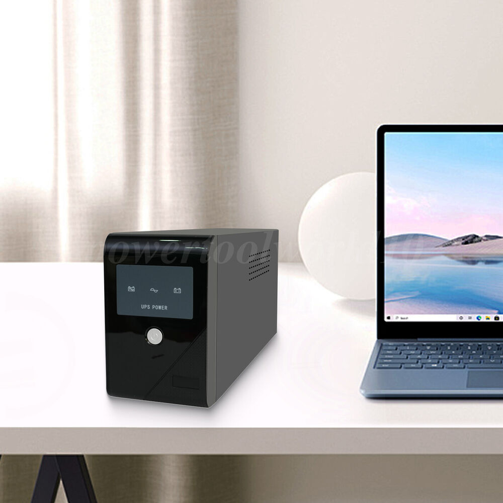600VA 360W Home UPS Power Backup with Battery