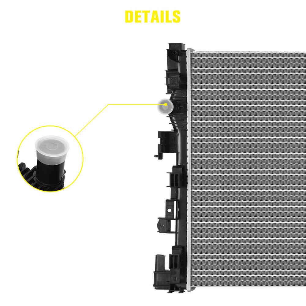Upgraded Aluminum Radiator for Chevy Equinox & GMC Terrain 1.5L/2.0L