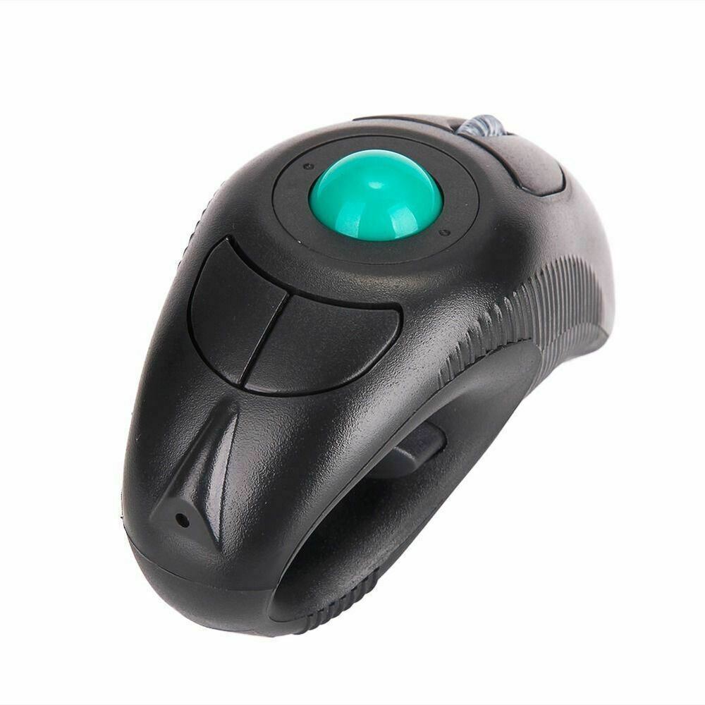 Wireless Handheld Trackball Mouse with Laser Pointer