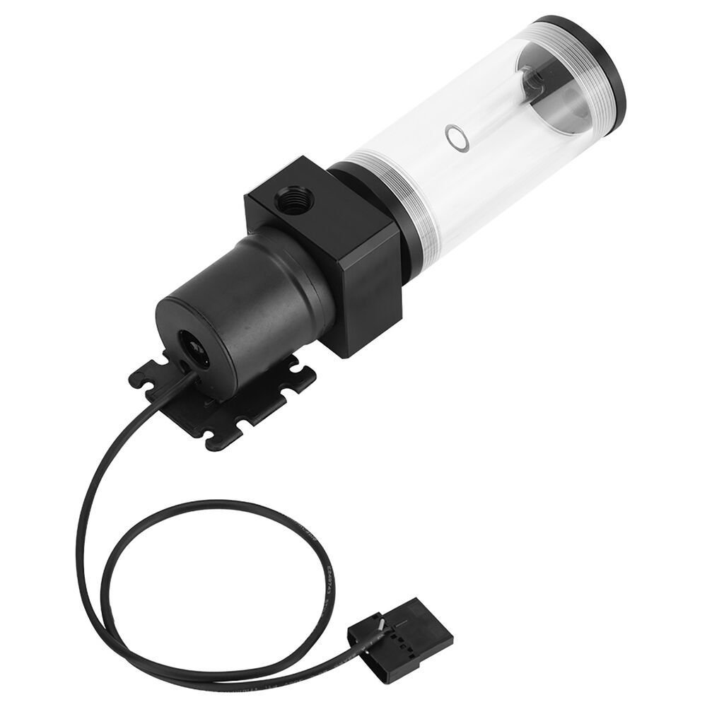 Premium Acrylic DIY Water Cooling Cylinder Reservoir with 19W Pump