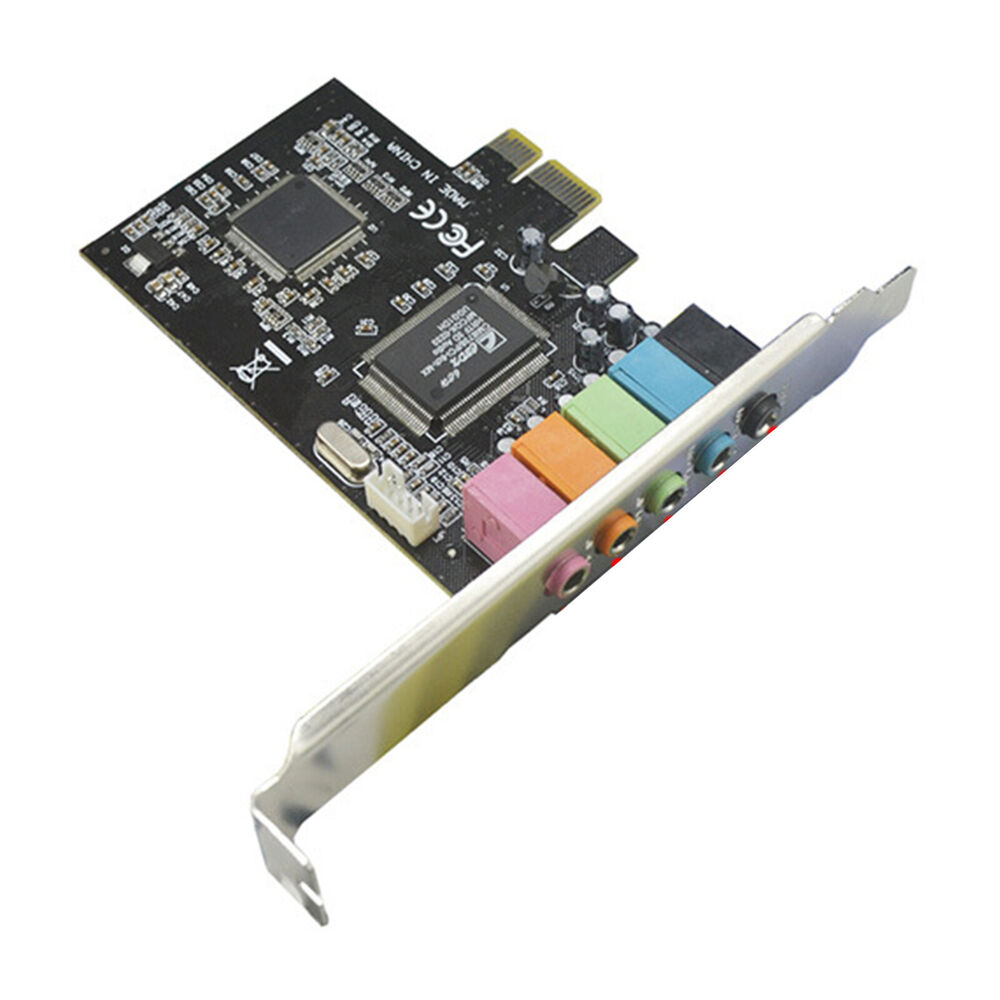 High-Quality PCI-E Express 5.1 Channel Audio Sound Card for Windows 7
