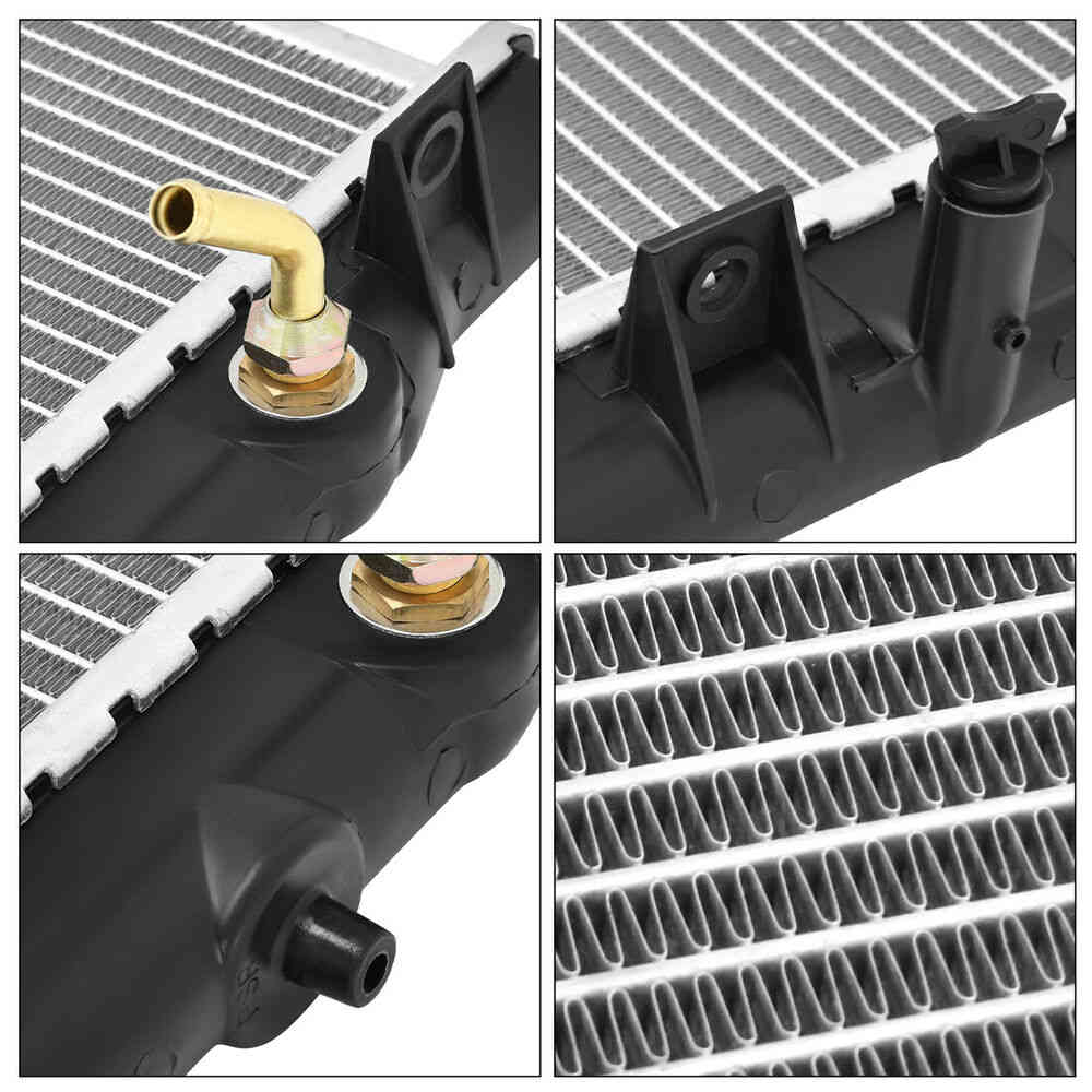 Aluminum Radiator for 2003-2007 Honda Accord 2.4L L4 (Denso Design)