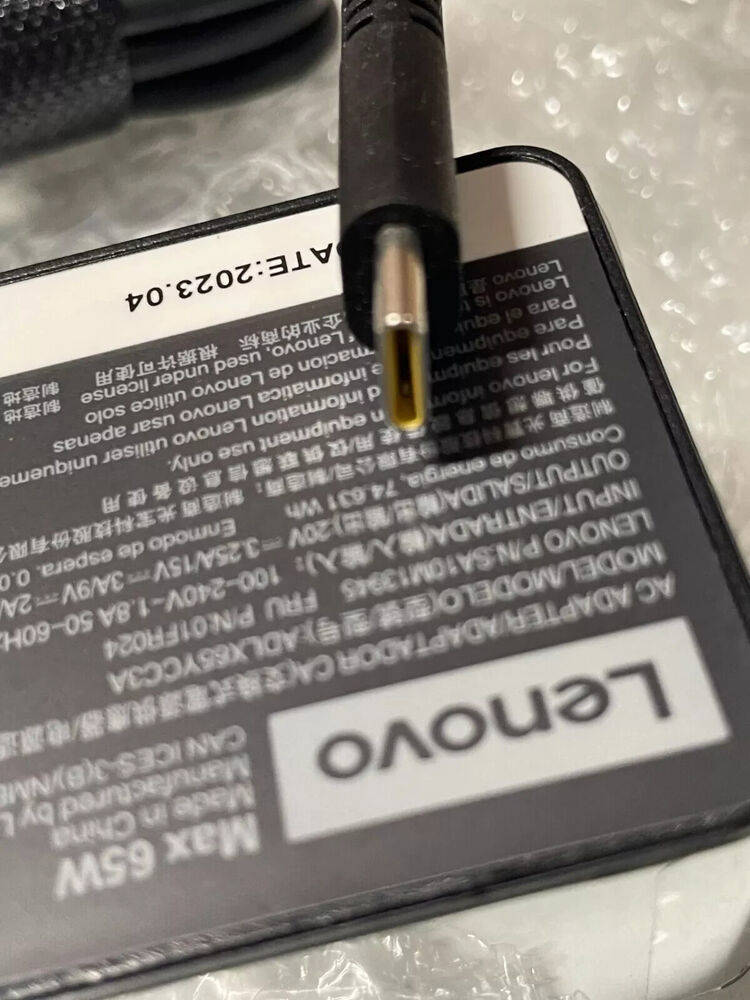 Lenovo 65W USB-C Charger for ThinkPad X1 Carbon Yoga