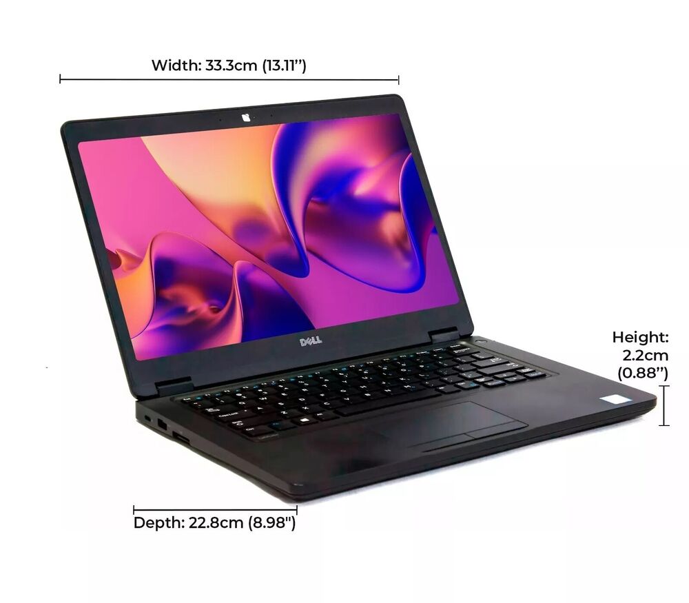 Dell Latitude 14" Laptop with Intel Core i7, 16GB RAM, 512GB SSD, Windows 11 Pro