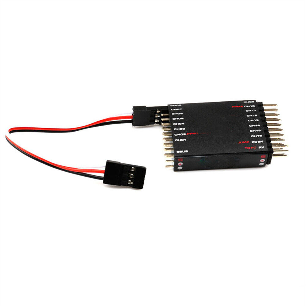 DIY SBUS to 16-Channel PWM Converter with Two-Way PPM