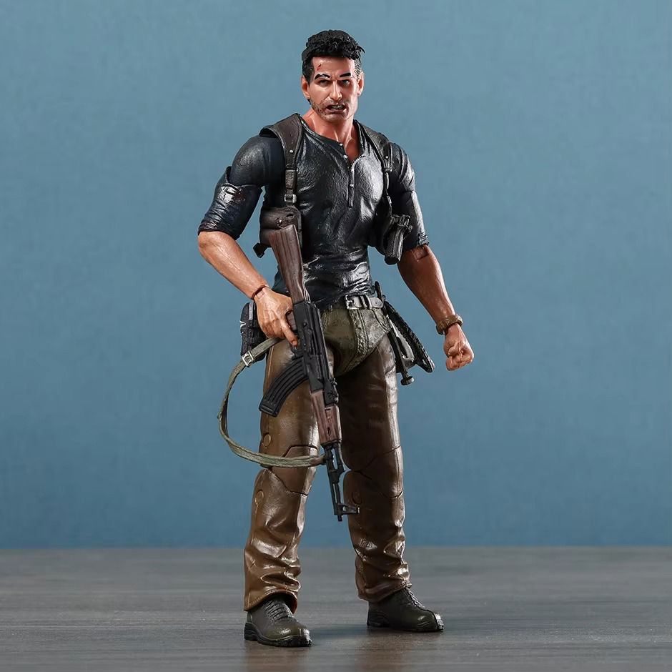 NECA Nathan Drake Uncharted 4 Action Figure Collection