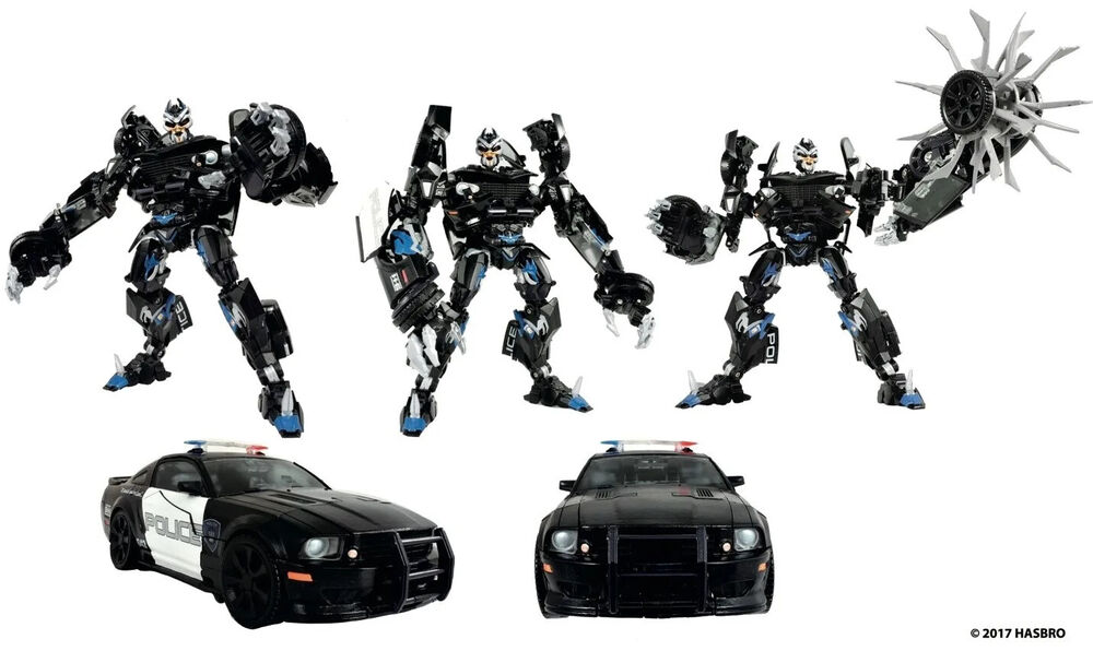 Unofficial MPM-05 Barricade Rollbar Action Figure