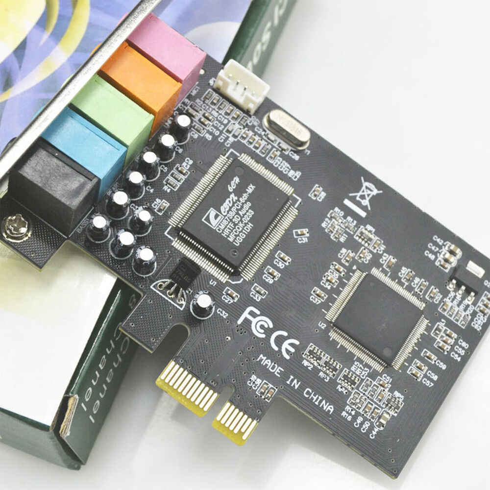 High-Quality PCI-E Express 5.1 Channel Audio Sound Card for Windows 7
