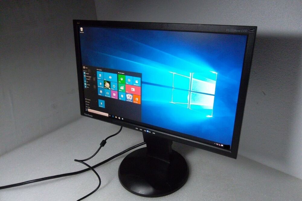 ViewSonic VG2228WM-LED 22" Full HD Monitor with Built-in Speakers and USB Hub