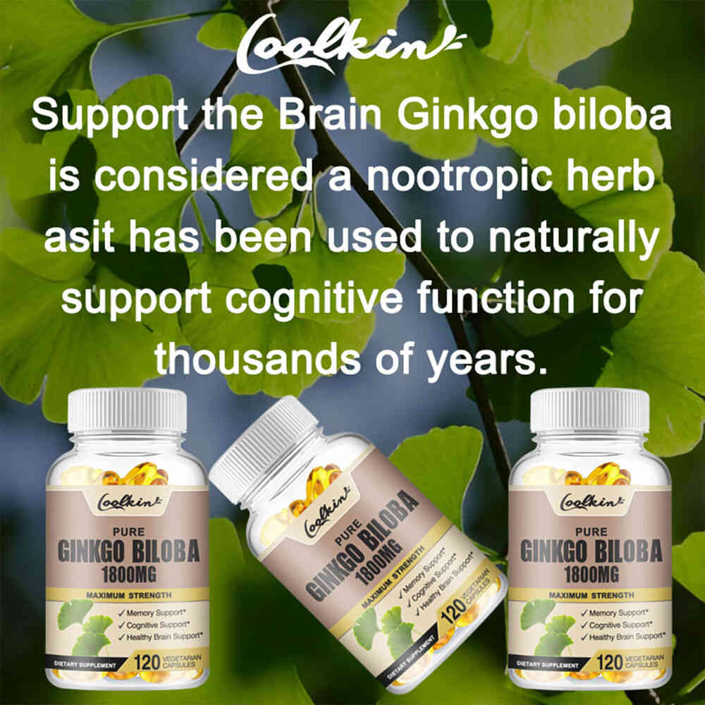 Ginkgo Biloba 1800mg - Boost Memory & Cognitive Function