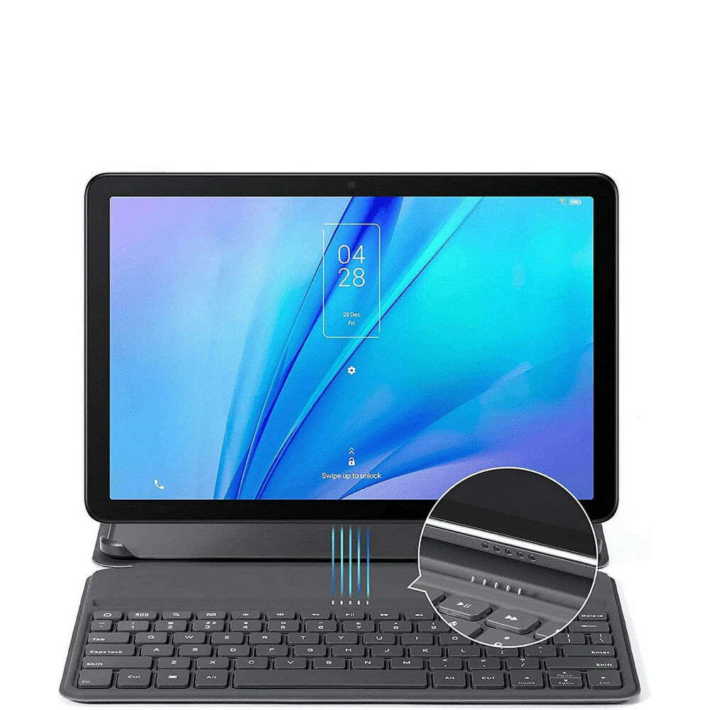 TCL Tab 10S 9081X 32GB 10.1" Wi-Fi Tablet with Keyboard Case Bundle - Open Box