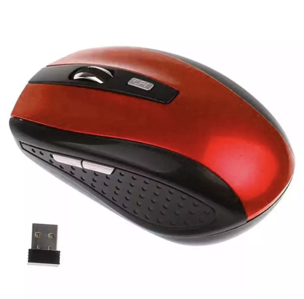2.4GHz Wireless Optical Mouse with USB Receiver