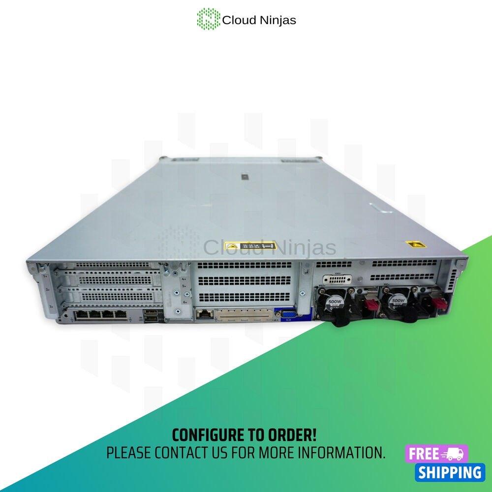HPE ProLiant DL380 Gen10 8 Bay SFF Server with 2x Xeon Platinum 8156 CPUs