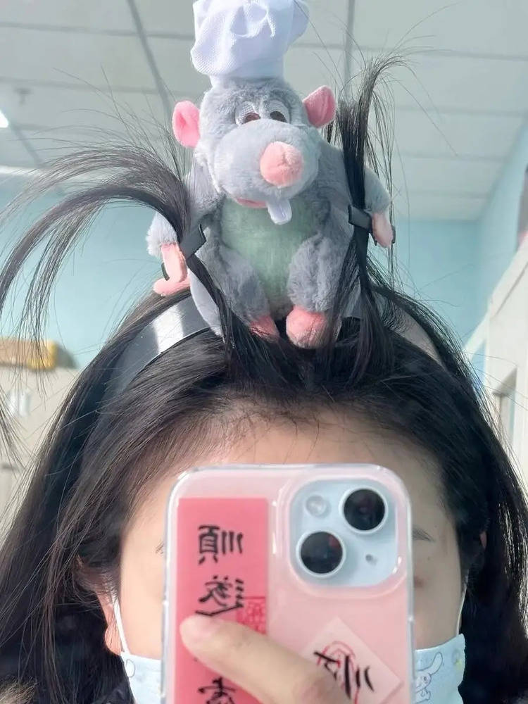 Ratatouille Kawaii Cartoon Plush Doll Headband