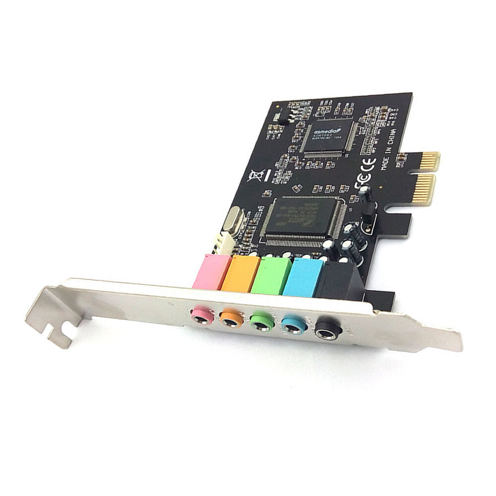 High-Quality PCI-E Express 5.1 Channel Audio Sound Card for Windows 7