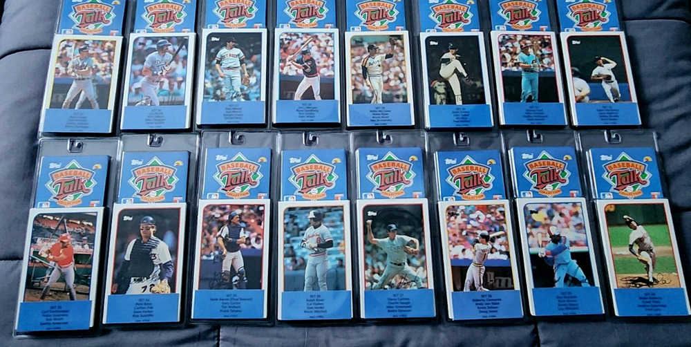 Topps Baseball Talk Sound Cards Complete Set 1-40 SEALED
