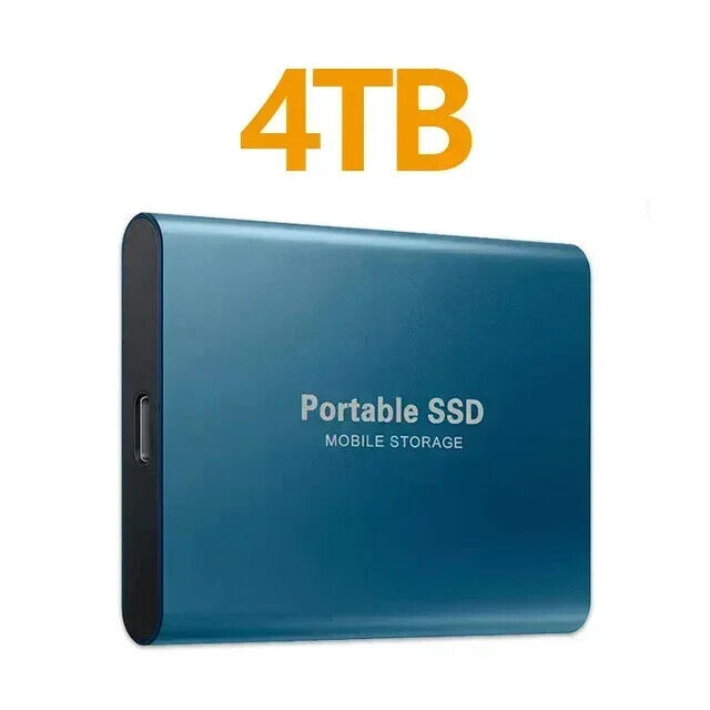 1TB High-Speed USB 3.1 Type-C External SSD