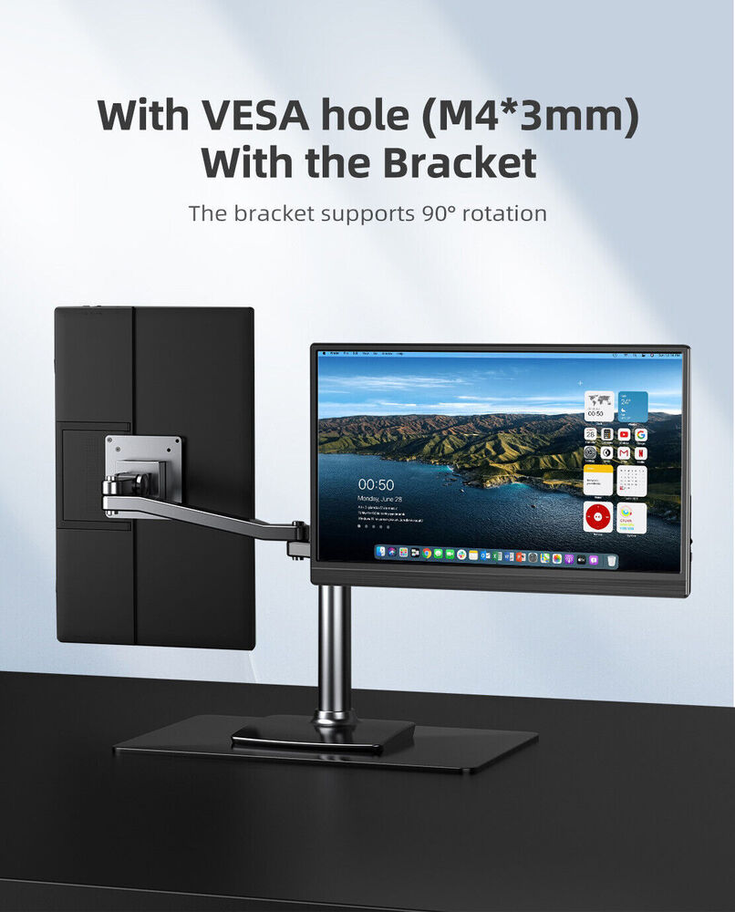 UPERFECT 15.6" Full HD Portable Gaming Monitor with FreeSync