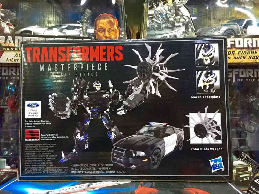 Unofficial MPM-05 Barricade Rollbar Action Figure
