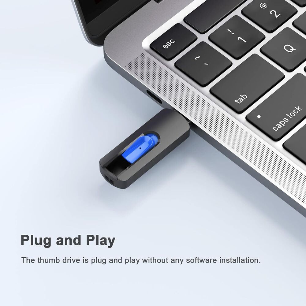 High-Capacity USB Flash Drives - 1GB to 128GB