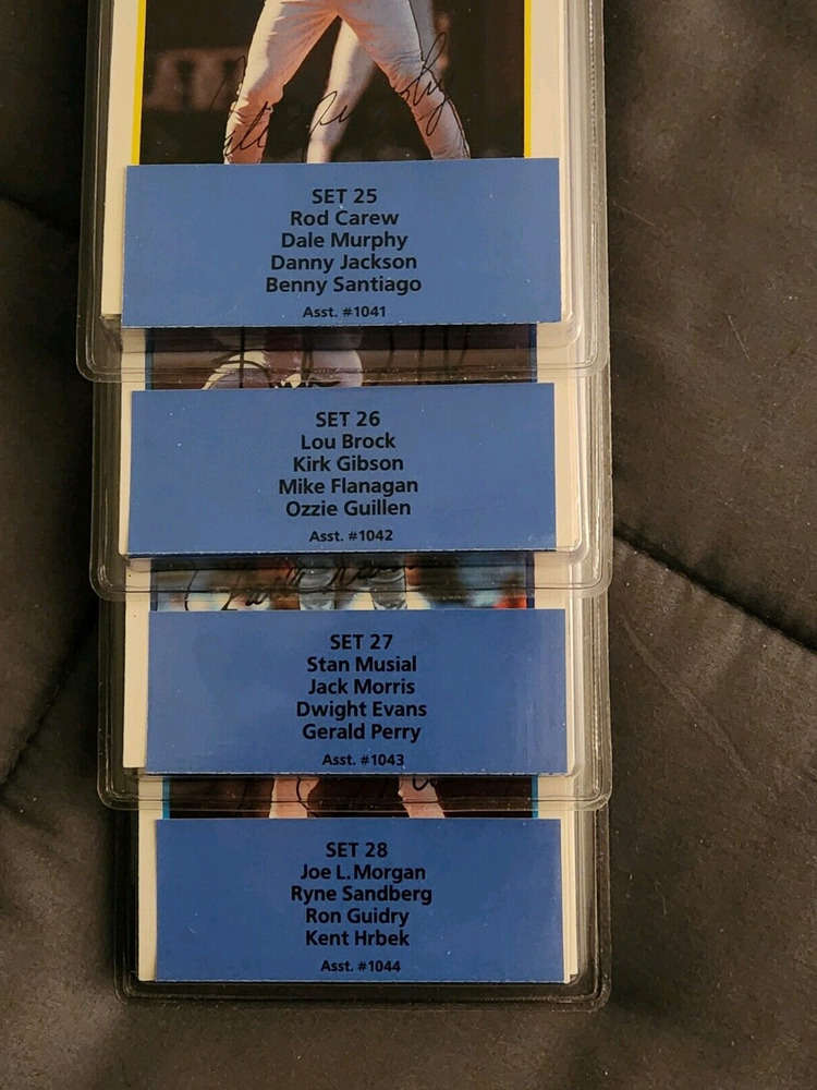 Topps Baseball Talk Sound Cards Complete Set 1-40 SEALED