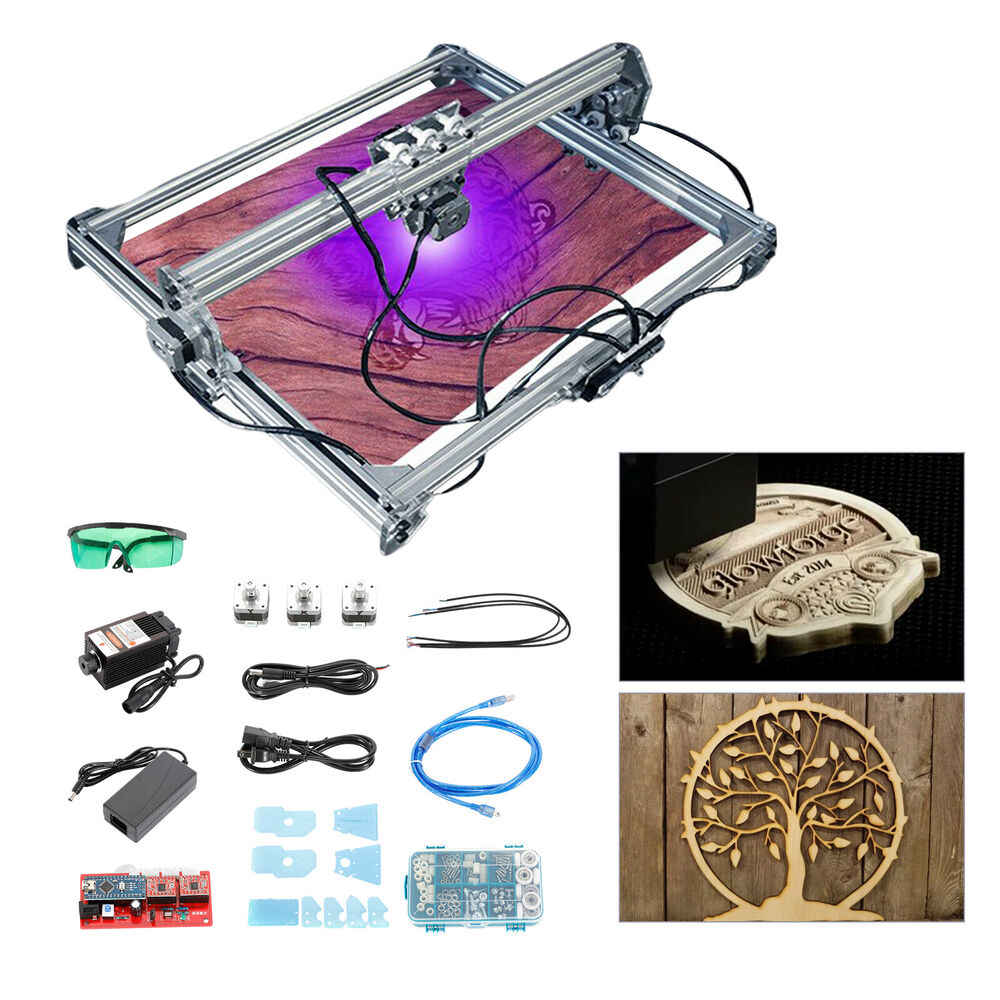 Advanced DIY CNC Laser Engraver and Cutter