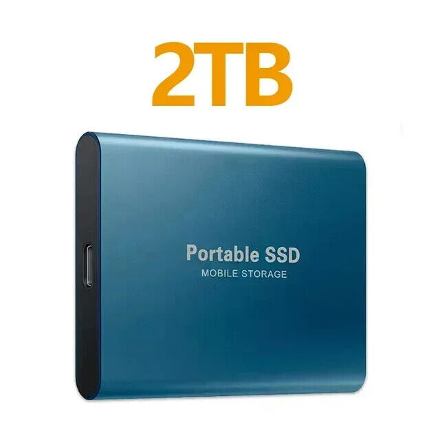 1TB High-Speed USB 3.1 Type-C External SSD