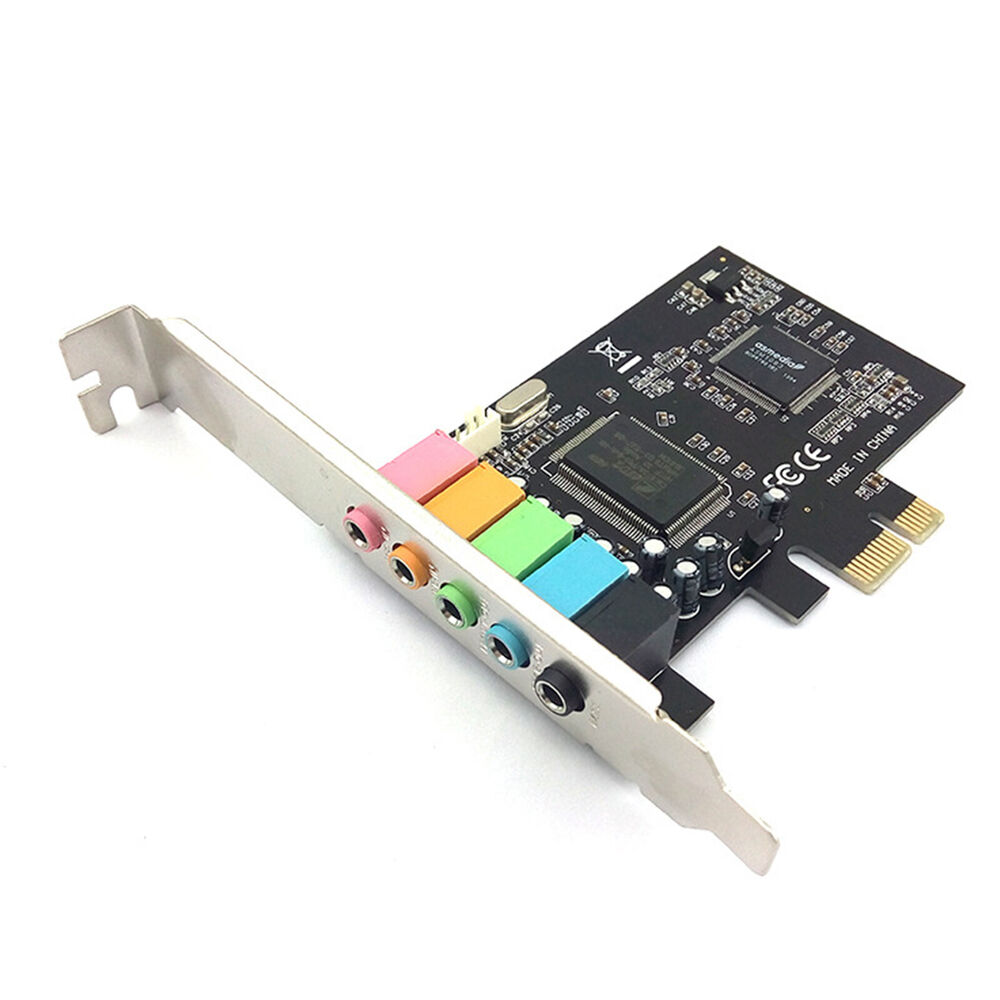 High-Quality PCI-E Express 5.1 Channel Audio Sound Card for Windows 7