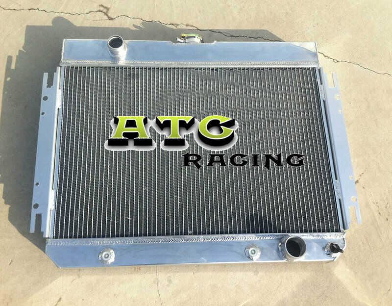4 Row Aluminum Radiator for 1963-1968 Chevy Chevelle/Impala V8 El Camino