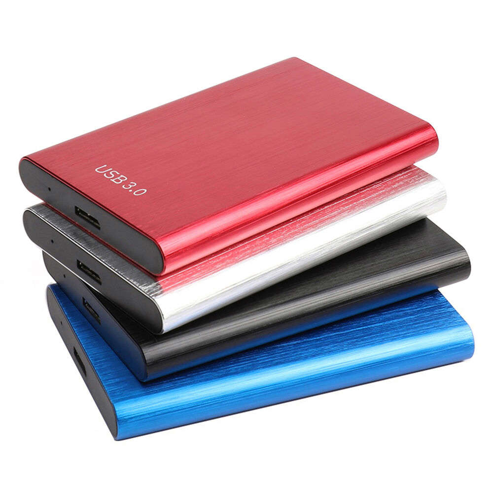Ultra-Fast USB 3.0 Portable External Hard Drive - 1TB/2TB/4TB