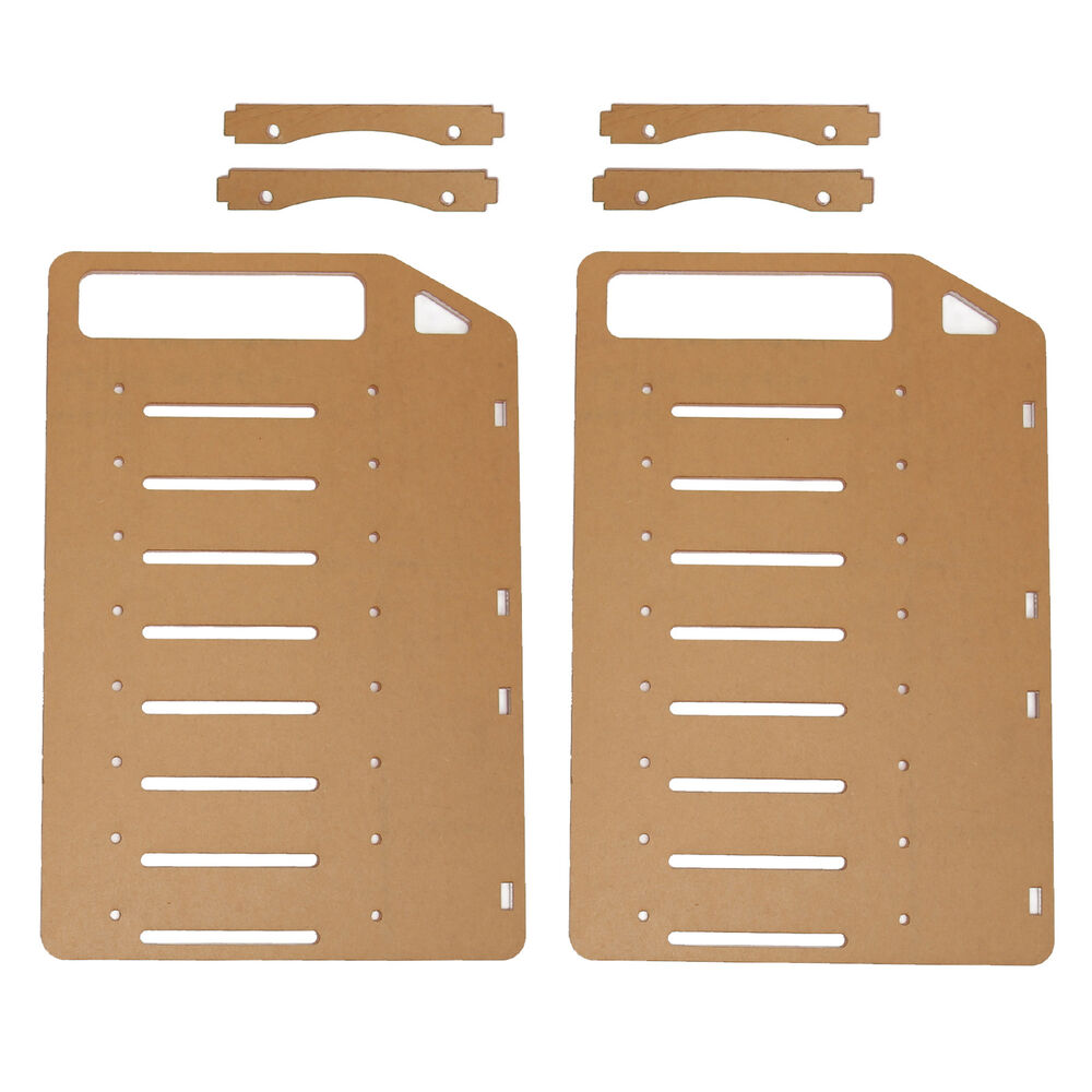 Acrylic Multi-Layer Hard Disk Rack with Heat Dissipation