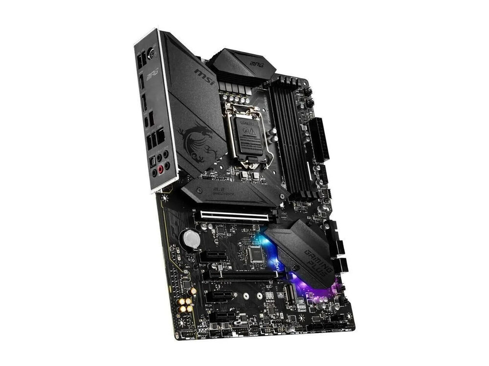 MSI MPG Z490 GAMING PLUS ATX Motherboard for Intel CPUs