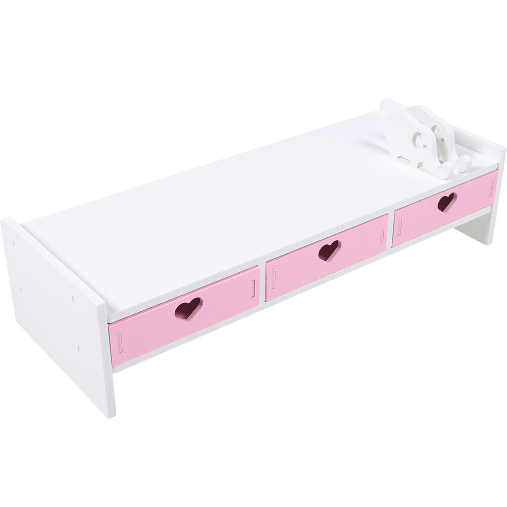 Elevate Your Workspace with Pink Monitor Stand Riser
