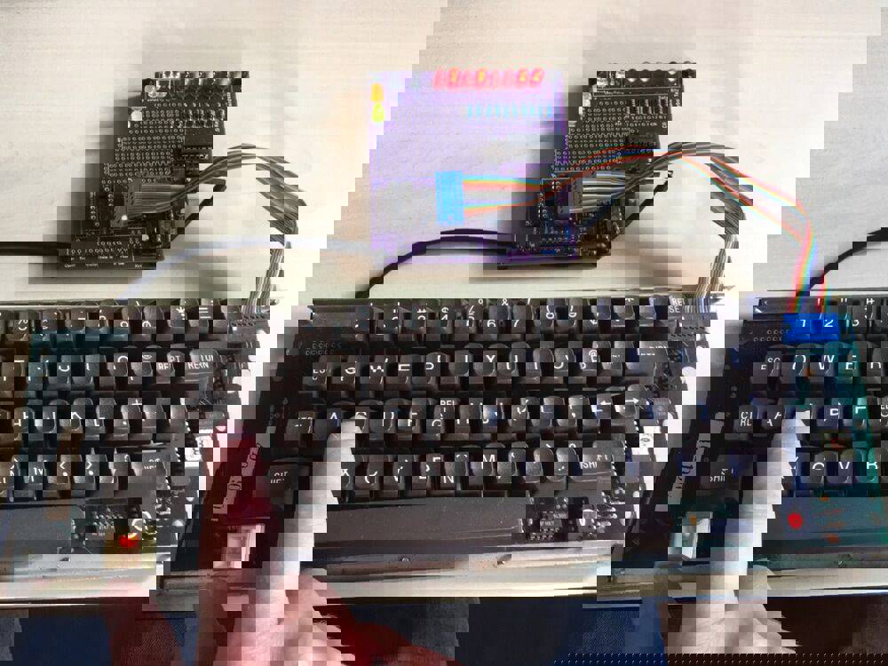 Parallel ASCII Keyboard Tester DIY Kit
