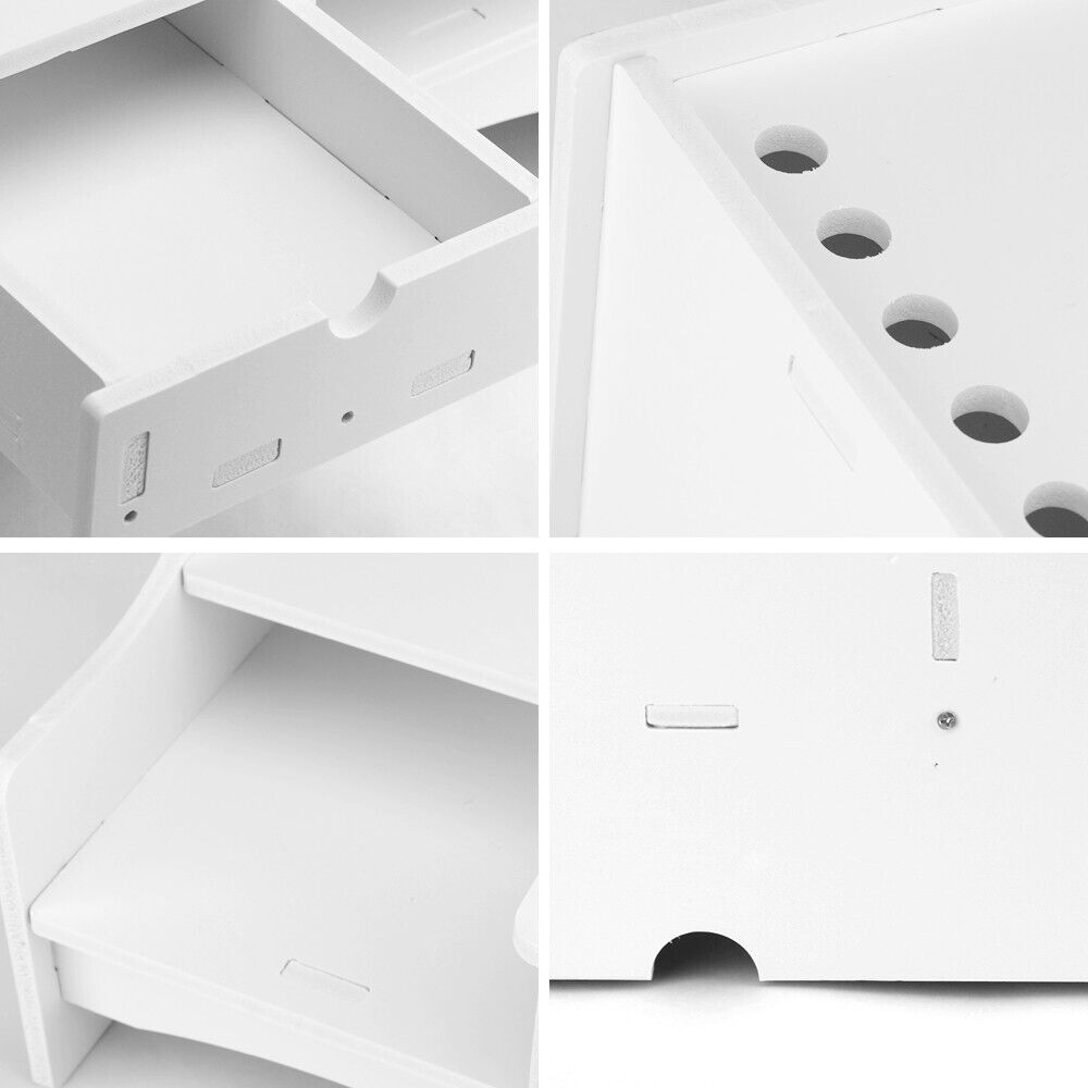 Ergonomic Monitor Riser Shelf - Desk Organizer for Enhanced Workspace