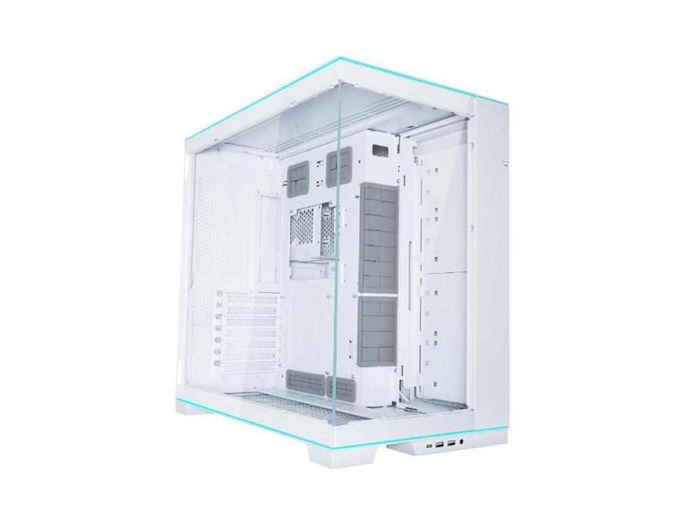 LIAN LI O11 EVO RGB - White Aluminum/Steel Mid Tower ATX Computer Case