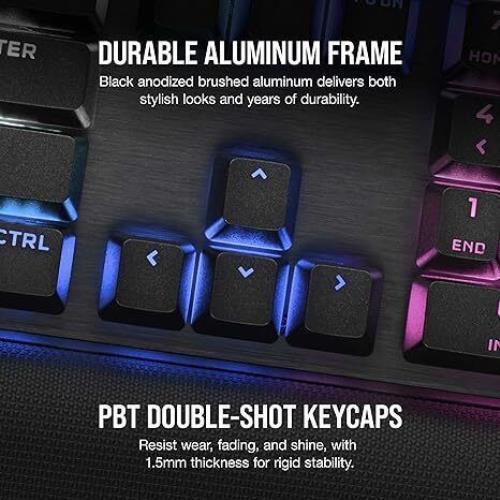 Corsair K60 RGB Pro SE Mechanical Gaming Keyboard - CHERRY MX Switches