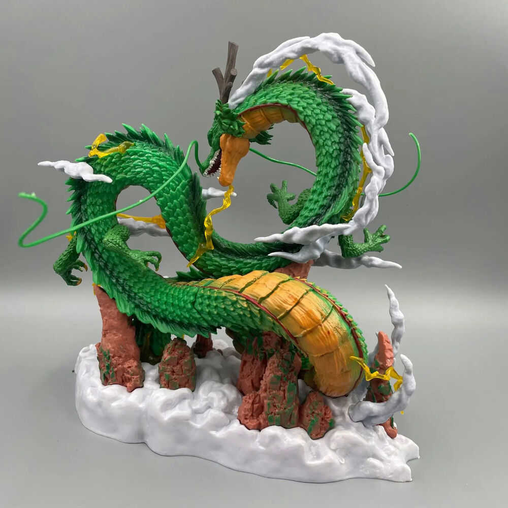 Dragon Ball Anime PVC Figure Set: Goku and Shenron