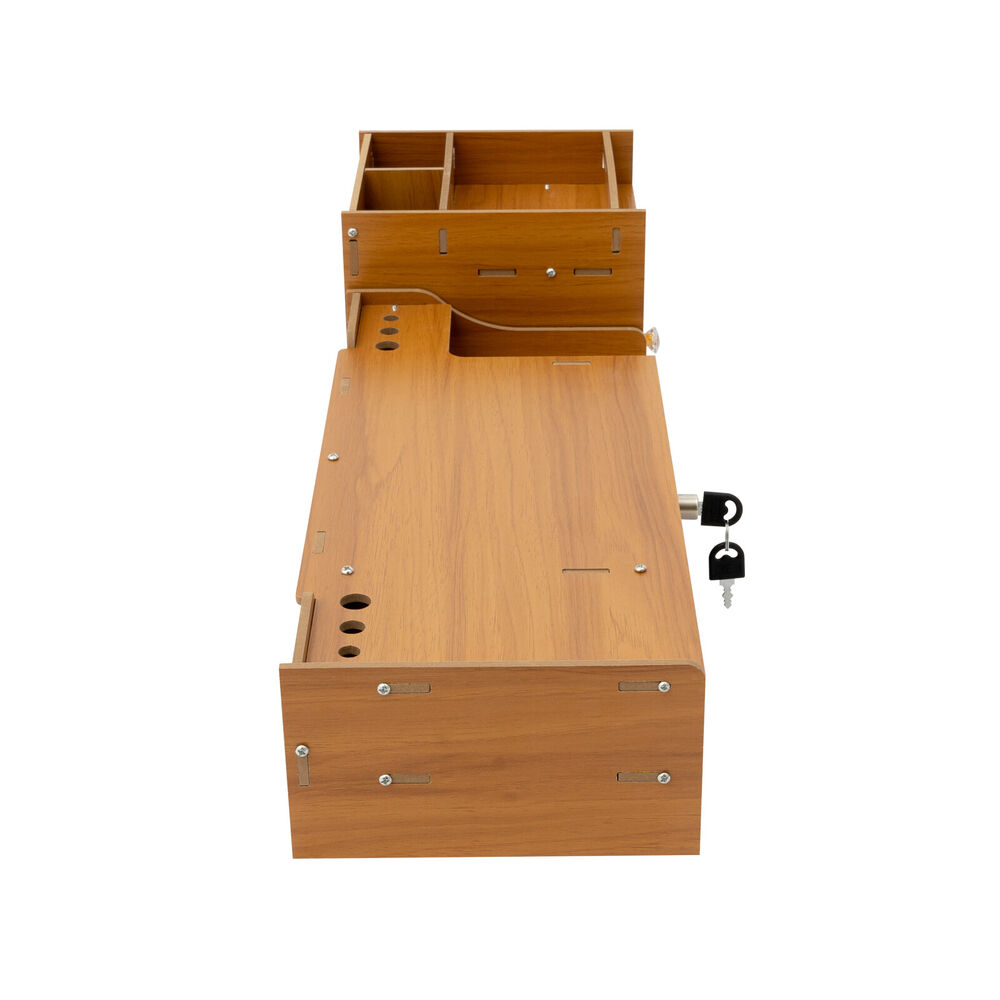 Ergonomic Rectangle Monitor Stand with Riser for Enhanced Workspace