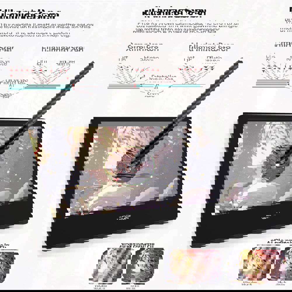 13.3 Inch Full-Lamination Graphic Tablet with Pen Display | GAOMON PD1320