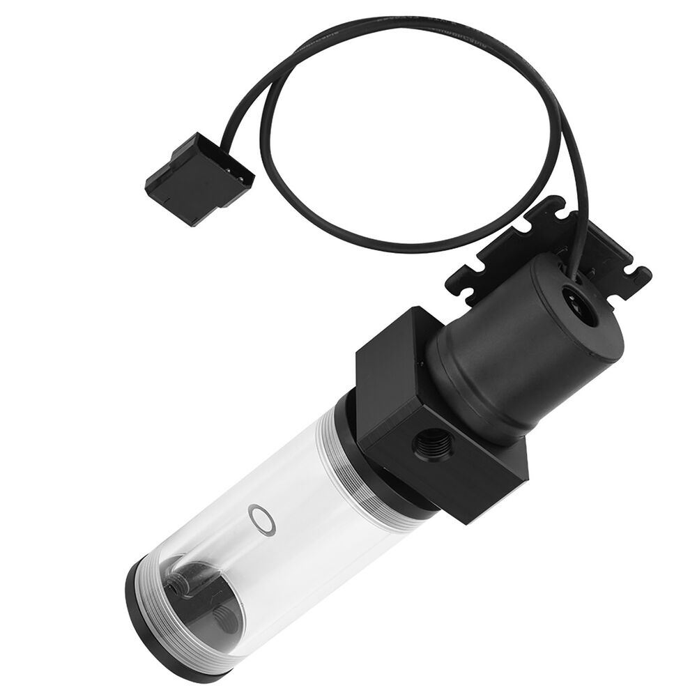 Premium Acrylic DIY Water Cooling Cylinder Reservoir with 19W Pump
