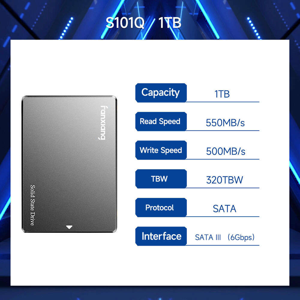 Fanxiang 2.5 SATA SSD 1TB High-Speed Internal Storage Drive