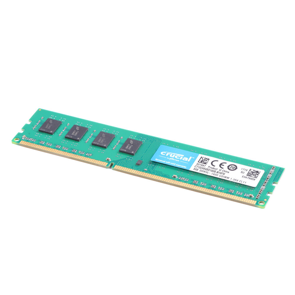 Crucial 16GB DDR3L 1600MHz Desktop RAM Kit